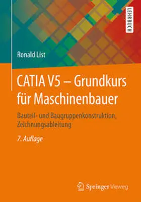 List |  CATIA V5 - Grundkurs für Maschinenbauer | eBook | Sack Fachmedien