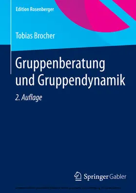 Brocher | Gruppenberatung und Gruppendynamik | E-Book | www2.sack.de