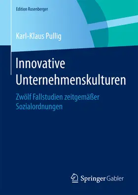 Pullig | Innovative Unternehmenskulturen | E-Book | sack.de