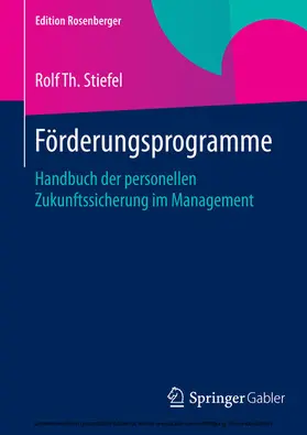 Stiefel | Förderungsprogramme | E-Book | www2.sack.de