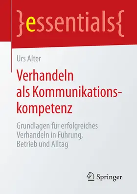 Alter | Verhandeln als Kommunikationskompetenz | E-Book | www2.sack.de