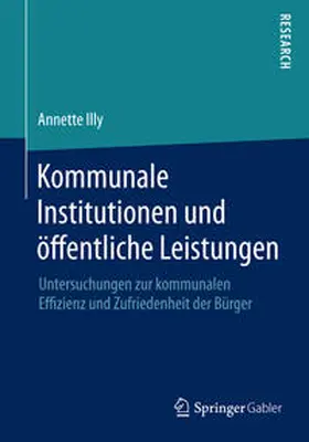 Illy |  Kommunale Institutionen und öffentliche Leistungen | Buch |  Sack Fachmedien