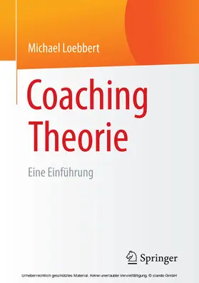 Loebbert |  Coaching Theorie | eBook | Sack Fachmedien