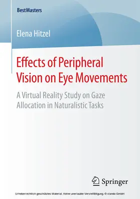 Hitzel |  Effects of Peripheral Vision on Eye Movements | eBook | Sack Fachmedien