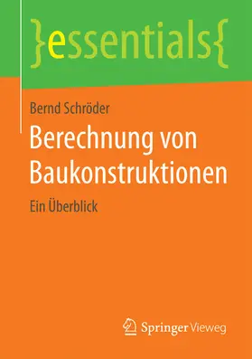 Schröder |  Berechnung von Baukonstruktionen | eBook | Sack Fachmedien