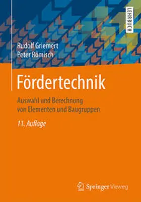 Griemert / Römisch |  Fördertechnik | eBook | Sack Fachmedien