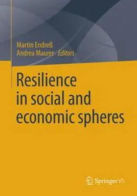 Endreß / Maurer |  Resilience in social and economic spheres | Buch |  Sack Fachmedien