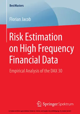 Jacob | Risk Estimation on High Frequency Financial Data | E-Book | sack.de
