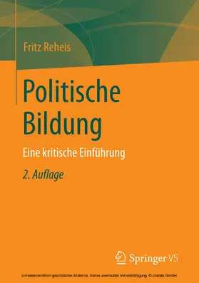 Reheis | Politische Bildung | E-Book | sack.de