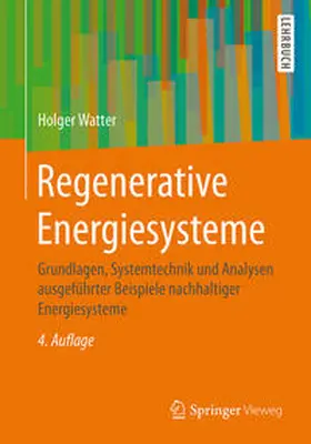 Watter |  Regenerative Energiesysteme | eBook | Sack Fachmedien