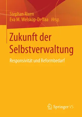 Rixen / Welskop-Deffaa |  Zukunft der Selbstverwaltung | eBook | Sack Fachmedien