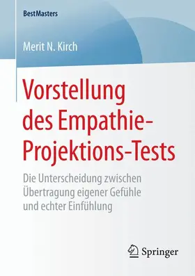 Kirch |  Vorstellung des Empathie-Projektions-Tests | Buch |  Sack Fachmedien