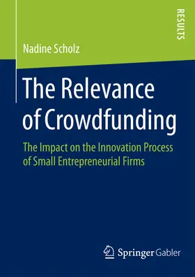 Scholz | The Relevance of Crowdfunding | E-Book | sack.de