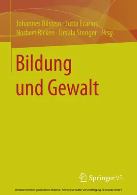 Bilstein / Ecarius / Ricken | Bildung und Gewalt | E-Book | sack.de