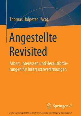 Haipeter |  Angestellte Revisited | eBook | Sack Fachmedien
