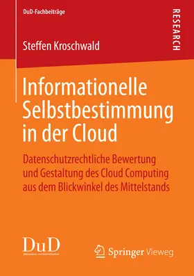 Kroschwald | Informationelle Selbstbestimmung in der Cloud | E-Book | sack.de