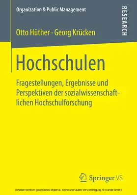 Hüther / Krücken | Hochschulen | E-Book | sack.de
