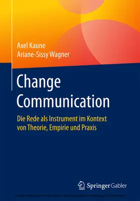 Kaune / Wagner |  Change Communication | eBook | Sack Fachmedien