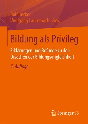 Becker / Lauterbach | Bildung als Privileg | E-Book | sack.de