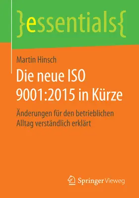 Hinsch | Die neue ISO 9001:2015 in Kürze | E-Book | sack.de