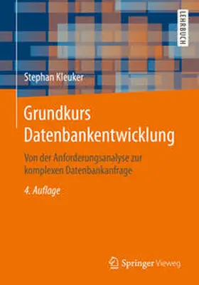 Kleuker |  Grundkurs Datenbankentwicklung | eBook | Sack Fachmedien