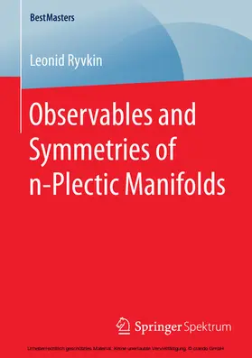 Ryvkin | Observables and Symmetries of n-Plectic Manifolds | E-Book | sack.de