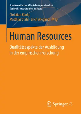 König / Stahl / Wiegand | Human Resources | E-Book | www2.sack.de