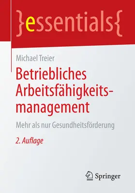 Treier |  Betriebliches Arbeitsfähigkeitsmanagement | eBook | Sack Fachmedien