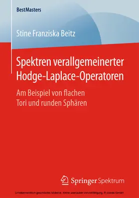 Beitz | Spektren verallgemeinerter Hodge-Laplace-Operatoren | E-Book | sack.de