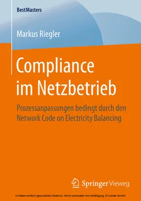 Riegler |  Compliance im Netzbetrieb | eBook | Sack Fachmedien