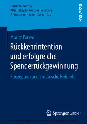 Parwoll |  Rückkehrintention und erfolgreiche Spenderrückgewinnung | eBook | Sack Fachmedien