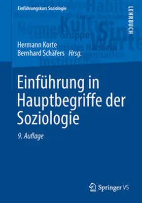 Korte / Schäfers |  Einführung in Hauptbegriffe der Soziologie | eBook | Sack Fachmedien