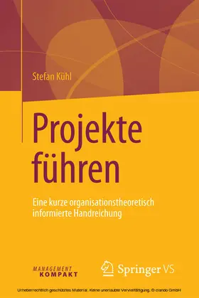 Kühl | Projekte führen | E-Book | www2.sack.de