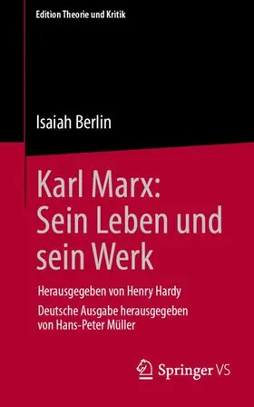 Berlin / Hardy |  Karl Marx: Sein Leben und sein Werk | Buch |  Sack Fachmedien