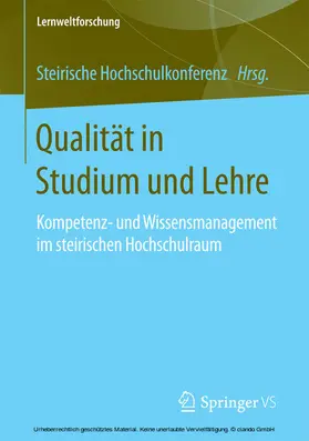 Qualität in Studium und Lehre | E-Book | sack.de