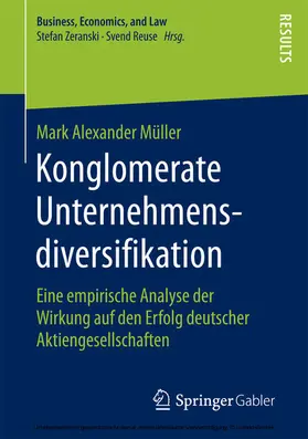 Müller | Konglomerate Unternehmensdiversifikation | E-Book | sack.de
