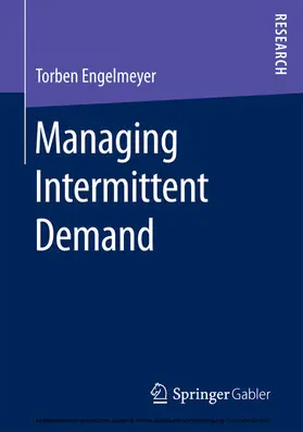 Engelmeyer | Managing Intermittent Demand | E-Book | www2.sack.de