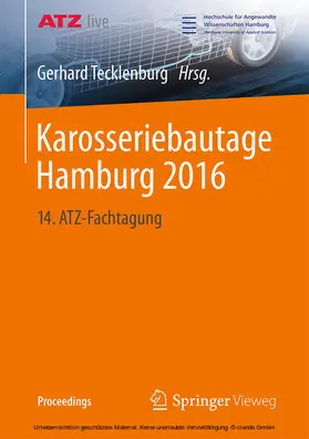 Tecklenburg | Karosseriebautage Hamburg 2016 | E-Book | sack.de