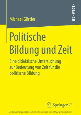 Görtler | Politische Bildung und Zeit | E-Book | sack.de