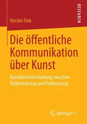 Fink | Die öffentliche Kommunikation über Kunst | E-Book | sack.de