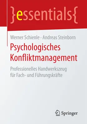Schienle / Steinborn |  Psychologisches Konfliktmanagement | eBook | Sack Fachmedien