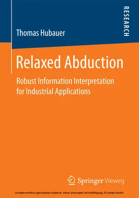 Hubauer |  Relaxed Abduction | eBook | Sack Fachmedien