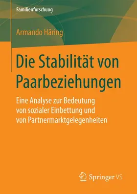 Häring |  Die Stabilität von Paarbeziehungen | Buch |  Sack Fachmedien