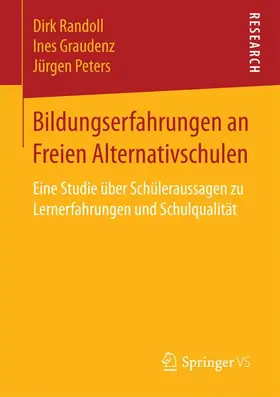 Randoll / Peters / Graudenz |  Bildungserfahrungen an Freien Alternativschulen | Buch |  Sack Fachmedien