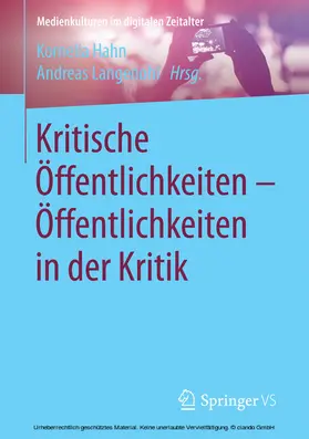 Hahn / Langenohl |  Kritische Öffentlichkeiten - Öffentlichkeiten in der Kritik | eBook | Sack Fachmedien