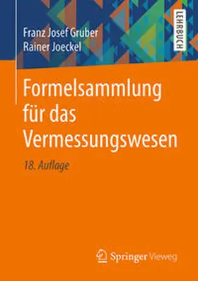 Gruber / Joeckel |  Formelsammlung für das Vermessungswesen | eBook | Sack Fachmedien