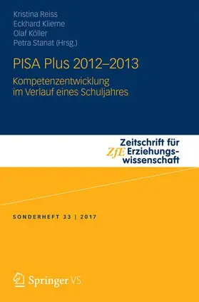 Reiss / Klieme / Köller |  PISA Plus 2012 – 2013 | Buch |  Sack Fachmedien