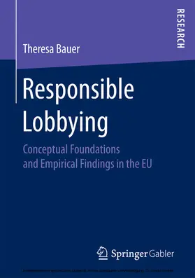 Bauer |  Responsible Lobbying | eBook | Sack Fachmedien