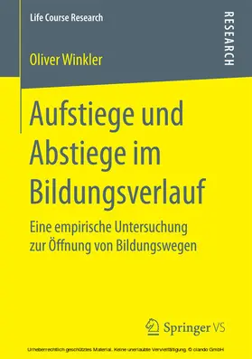 Winkler | Aufstiege und Abstiege im Bildungsverlauf | E-Book | sack.de
