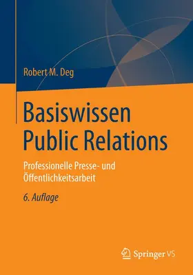 Deg |  Basiswissen Public Relations | Buch |  Sack Fachmedien